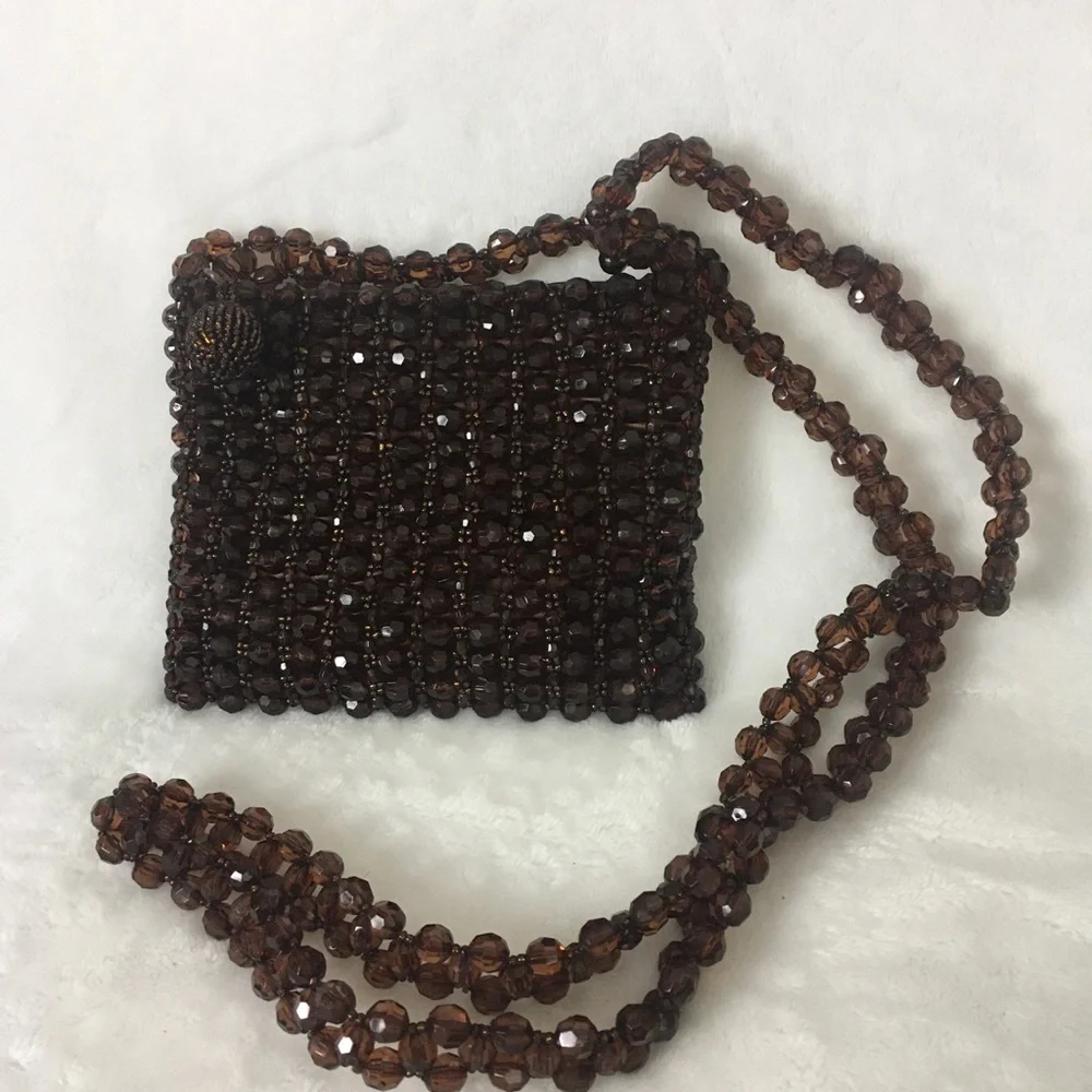Beaded Small Purse Bag Vintage Great Condition - Picture 2 of 8